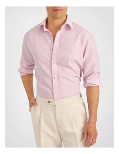 Martelly Stripe Shirt in Pink