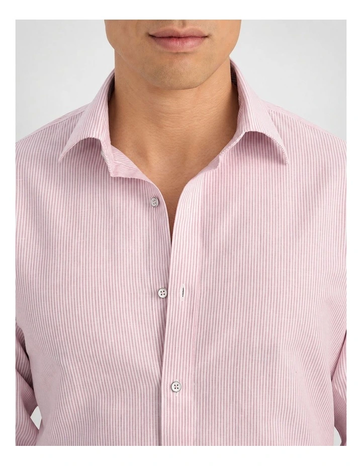 Martelly Stripe Shirt in Pink image 2