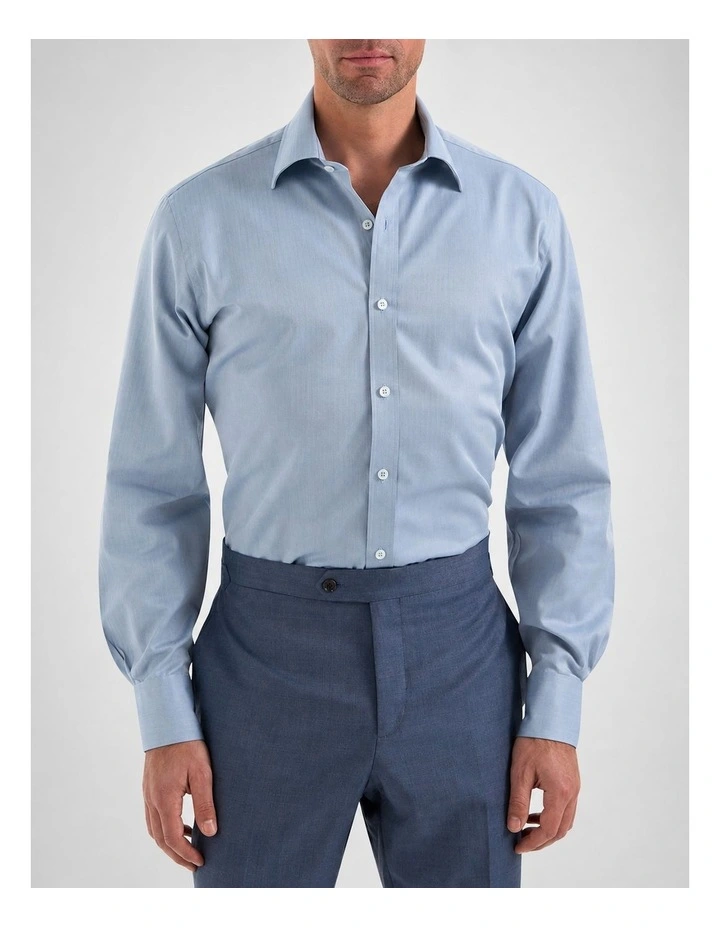 Turlington Shirt in Mid Blue image 1