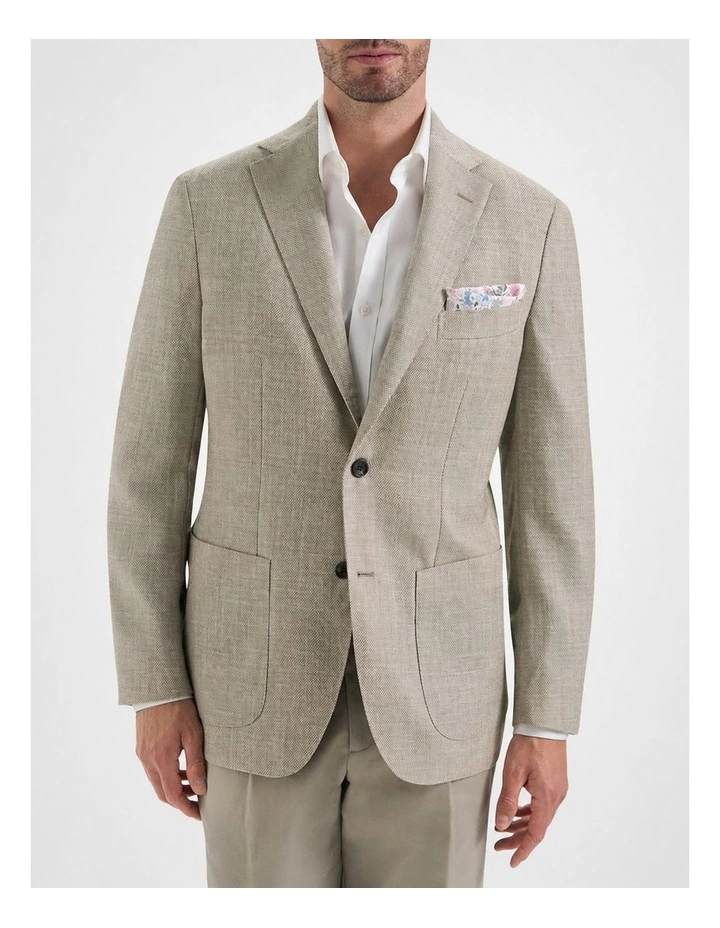 Banksy Jacket in Light Brown image 1