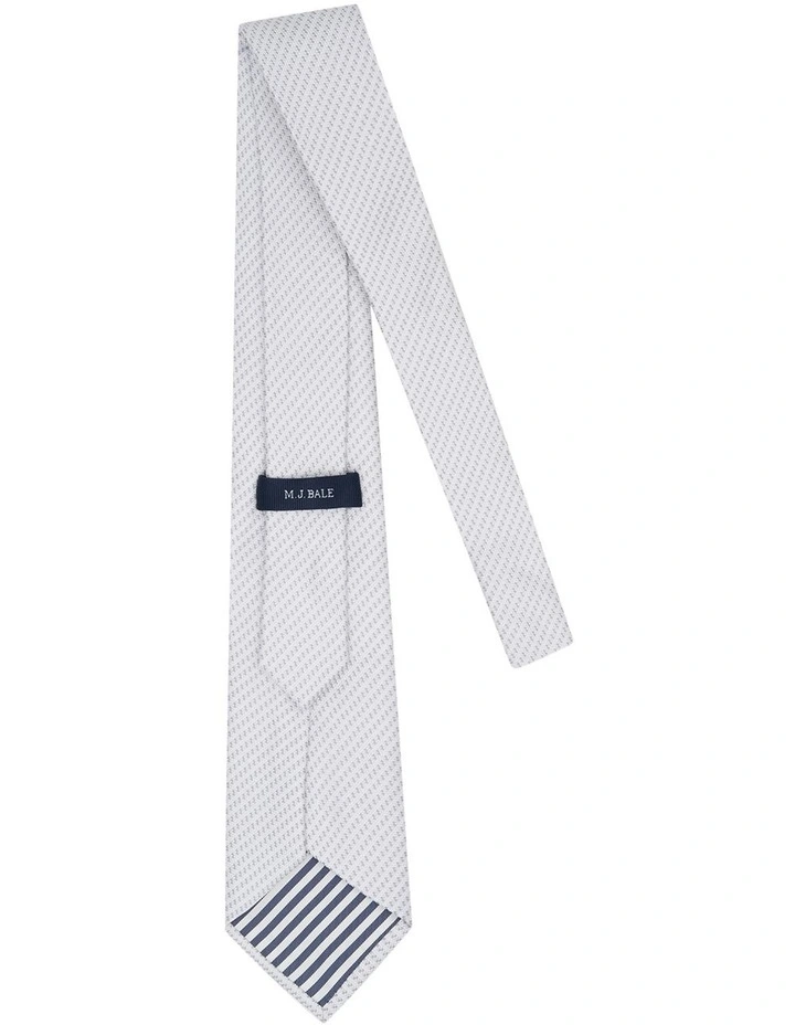 Beekman Tie in White image 3