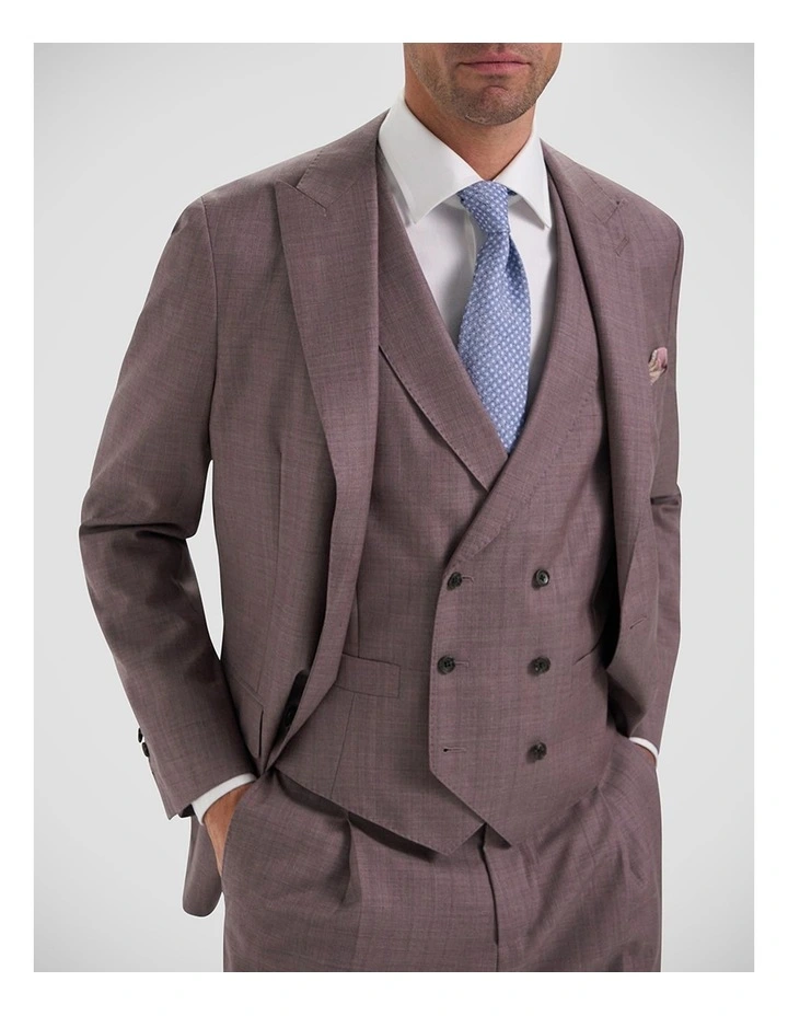 Benozzo Waistcoat in Vintage Crimson image 3