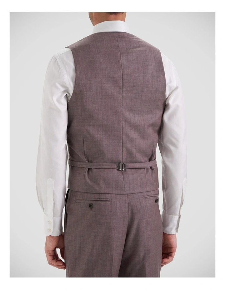 Benozzo Waistcoat in Vintage Crimson image 4