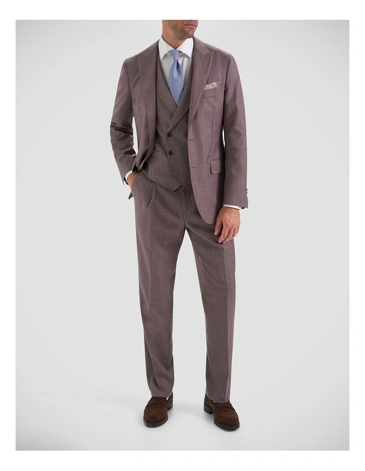 Benozzo Waistcoat in Vintage Crimson image 5