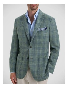 Bonnard Jacket in Green Blue