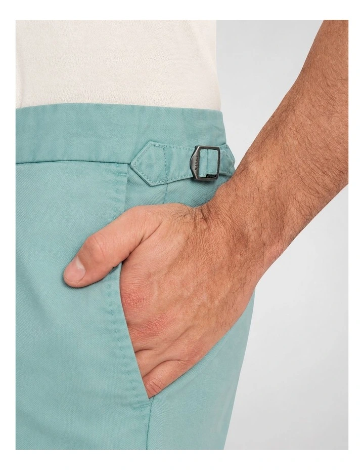 Farrelly Dobby Side Tab Short in Mint image 3