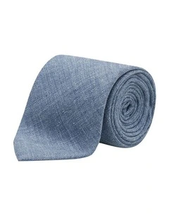 Grant Tie in Denim