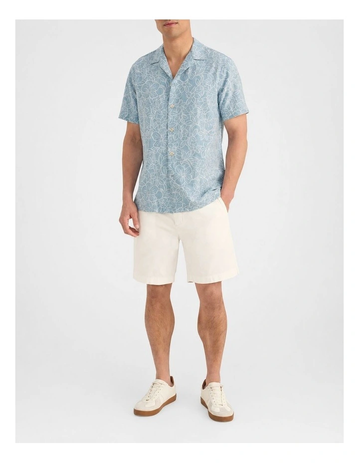 Jolla Camp Collar Shirt in Blue image 5