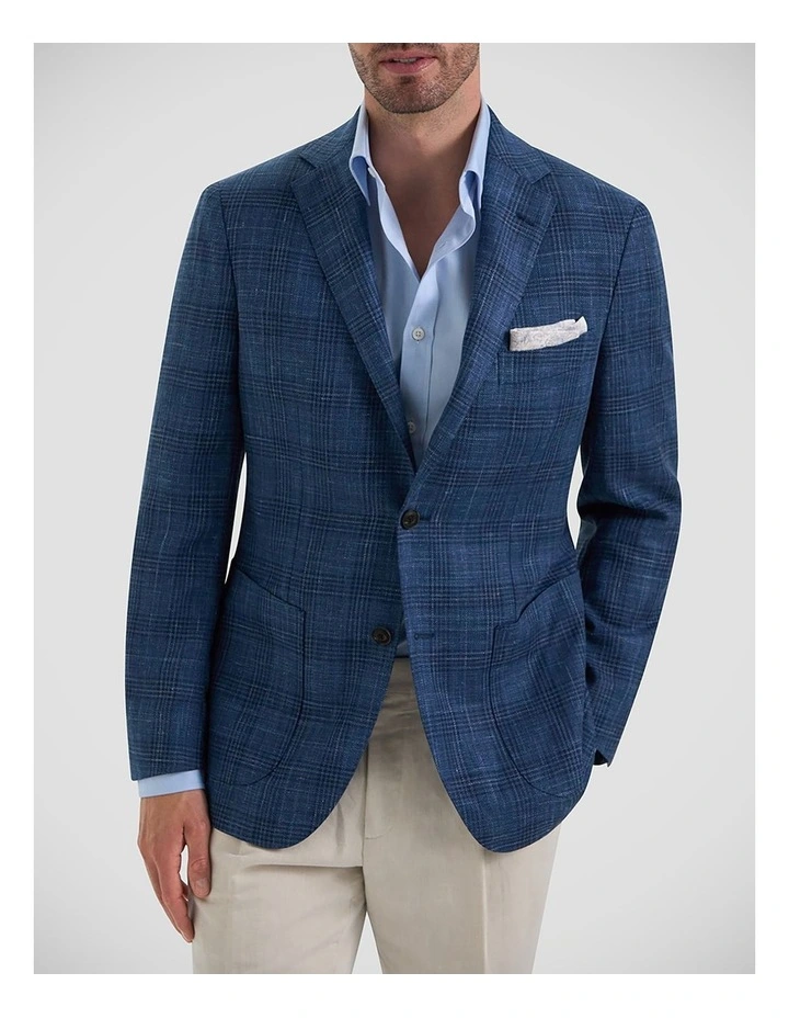 Lotto Jacket in Navy Blue image 2