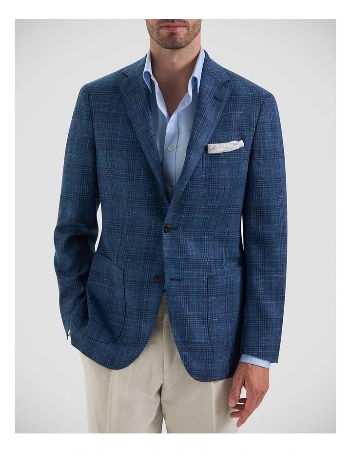 Lotto Jacket in Navy Blue image 4