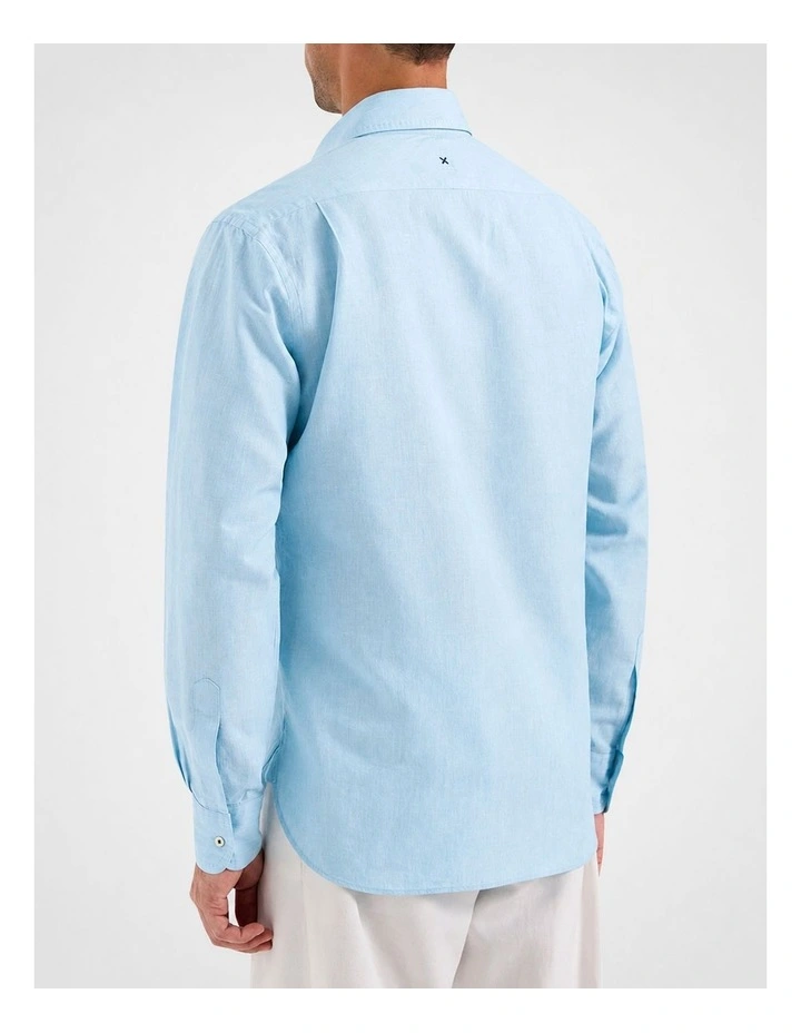 Martelly Shirt in Aqua image 4