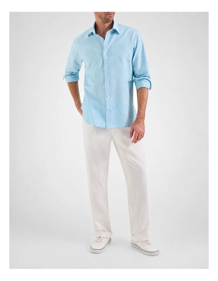 Martelly Shirt in Aqua image 5