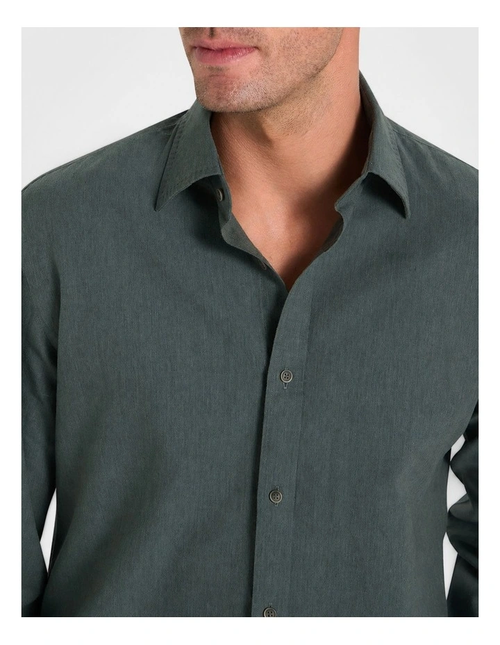 Martelly Shirt in Olive Green image 4