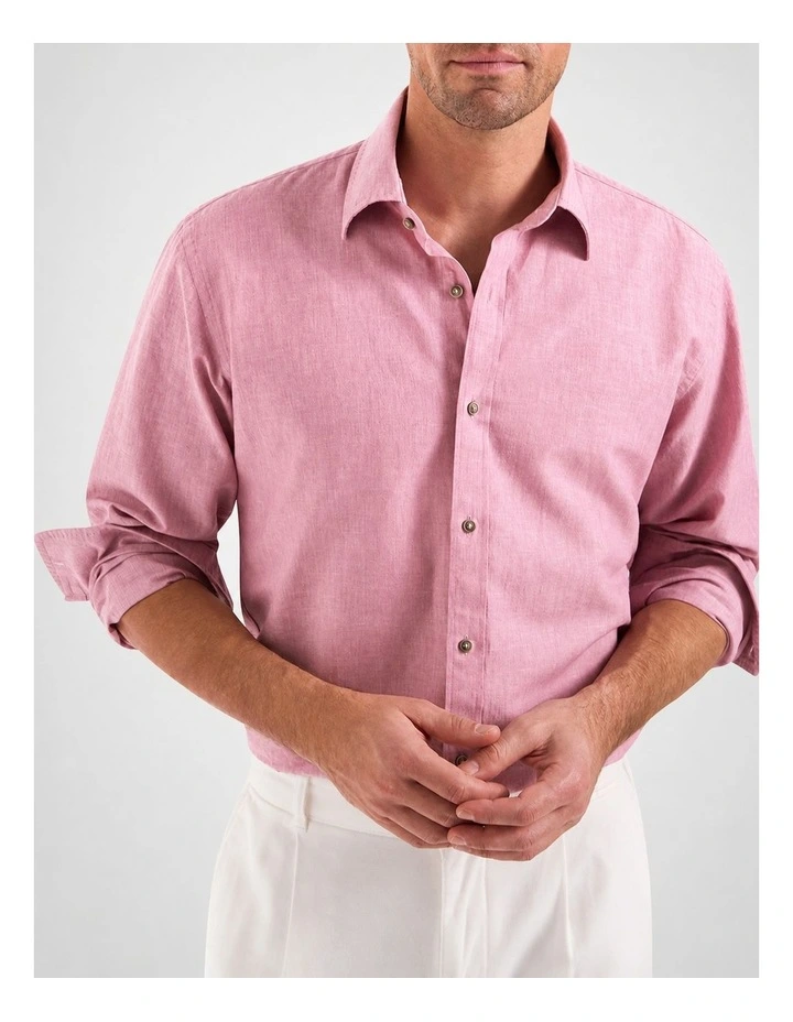 Martelly Shirt in Raspberry image 1