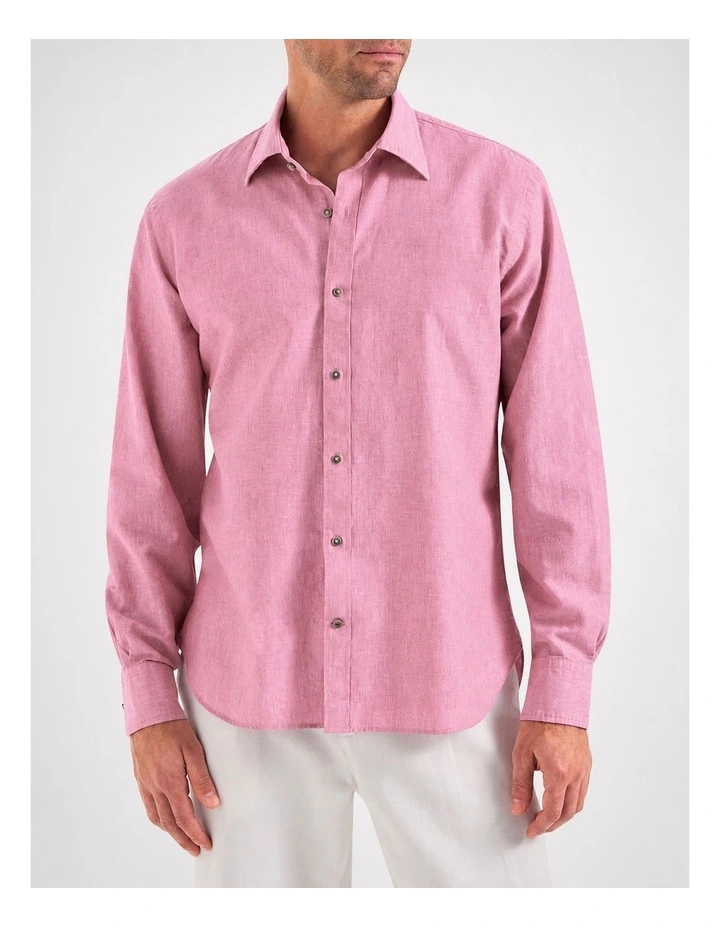 Martelly Shirt in Raspberry image 3