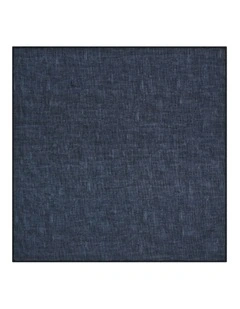 Pantelleria Pocket Square in Indigo Navy