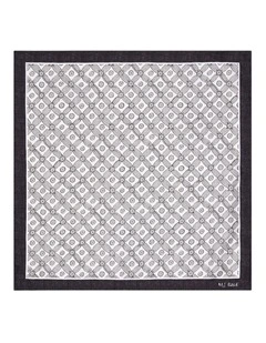 Pendry Pocket Square in Charcoal Grey