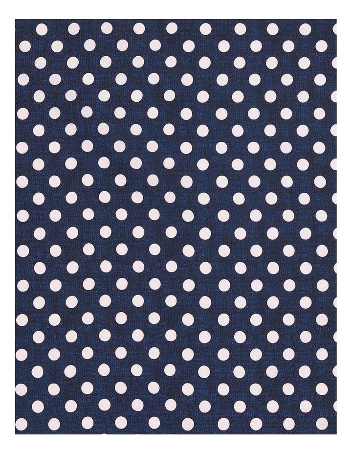 Quadrado Pocket Square in Navy Pink image 3