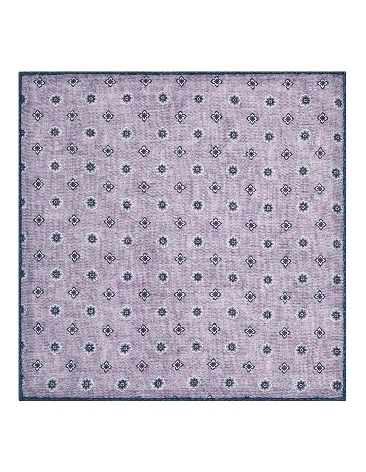 Ravenna Pocket Square in Purple Blue Sky image 2