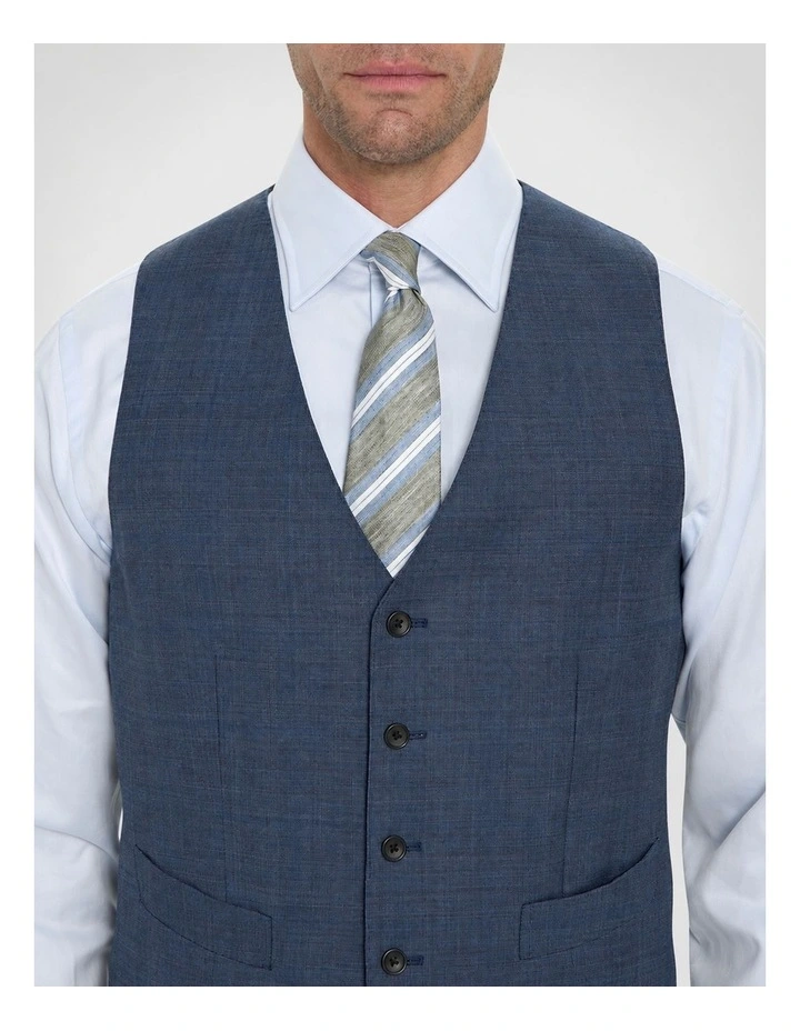 Reynolds Waistcoat in Blue image 2