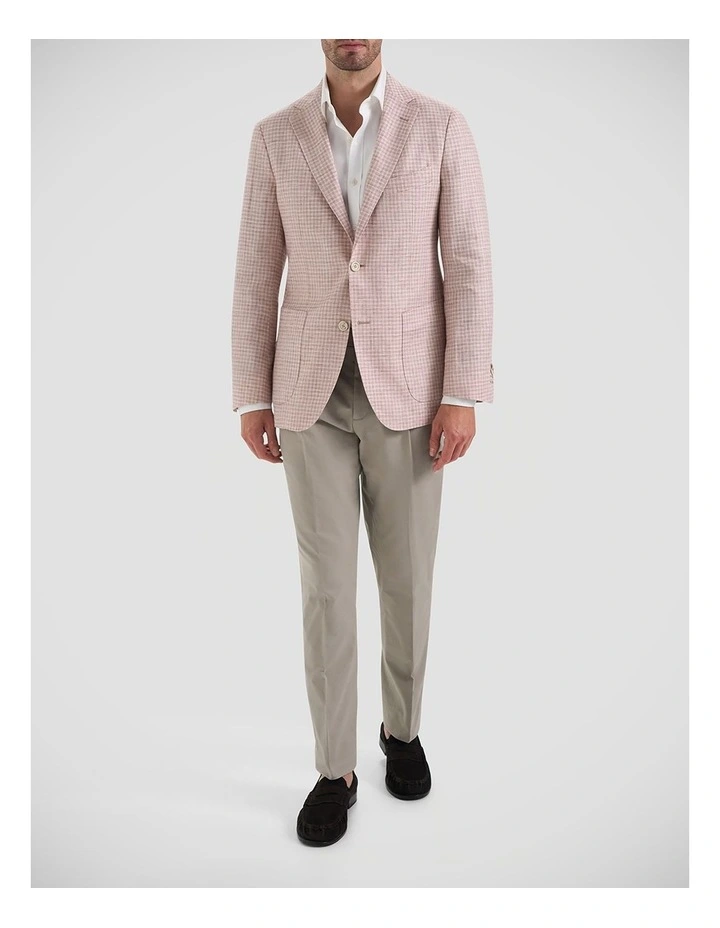 Rothko Jacket in Burgundy White image 6