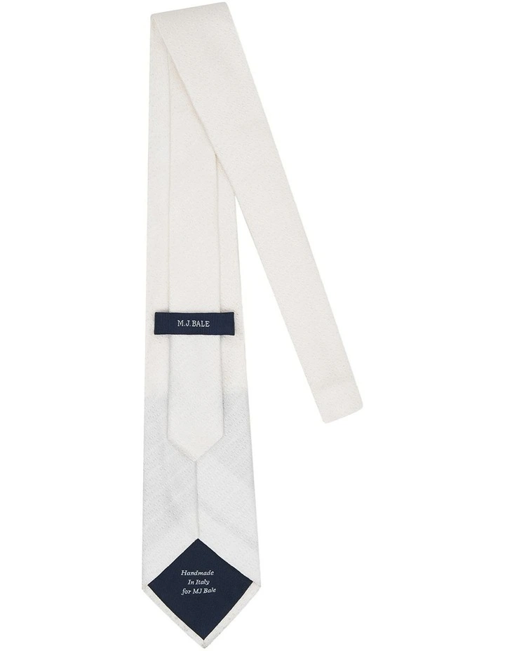 Saratoga Tie in White image 3