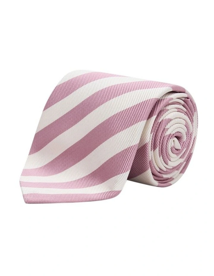 Savona Tie in Pink White image 1