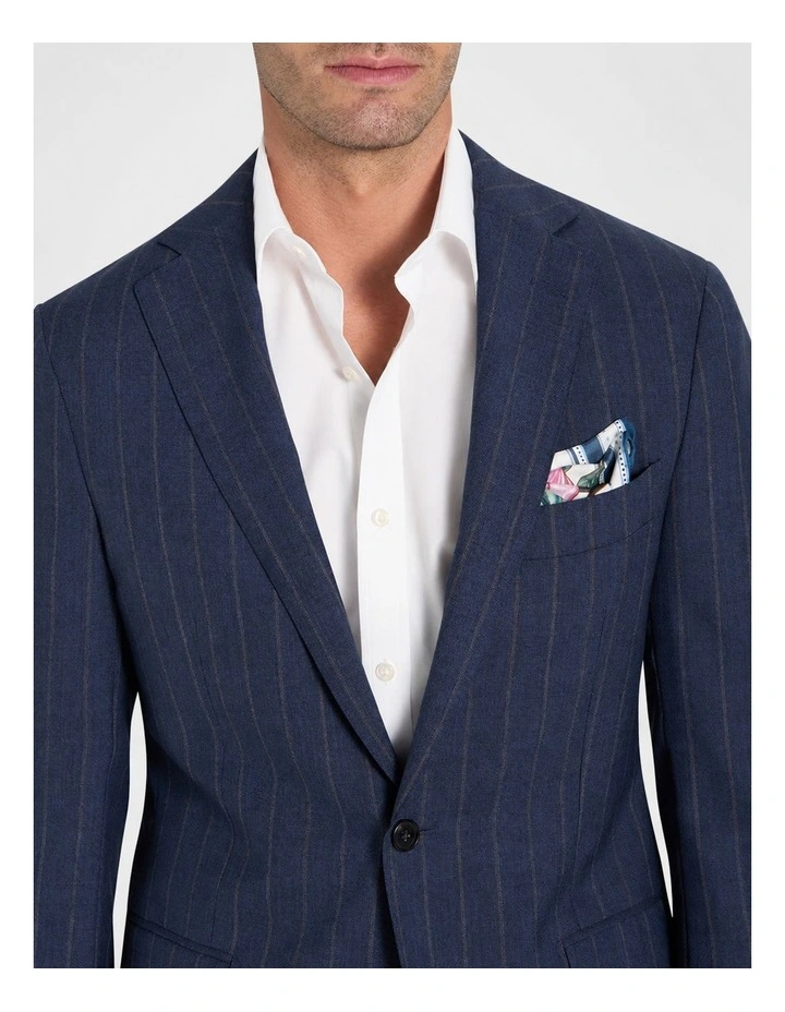 Sironi Jacket in Navy Grey image 2