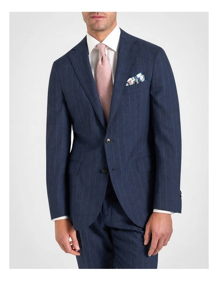 Sironi Jacket in Navy Grey image 3