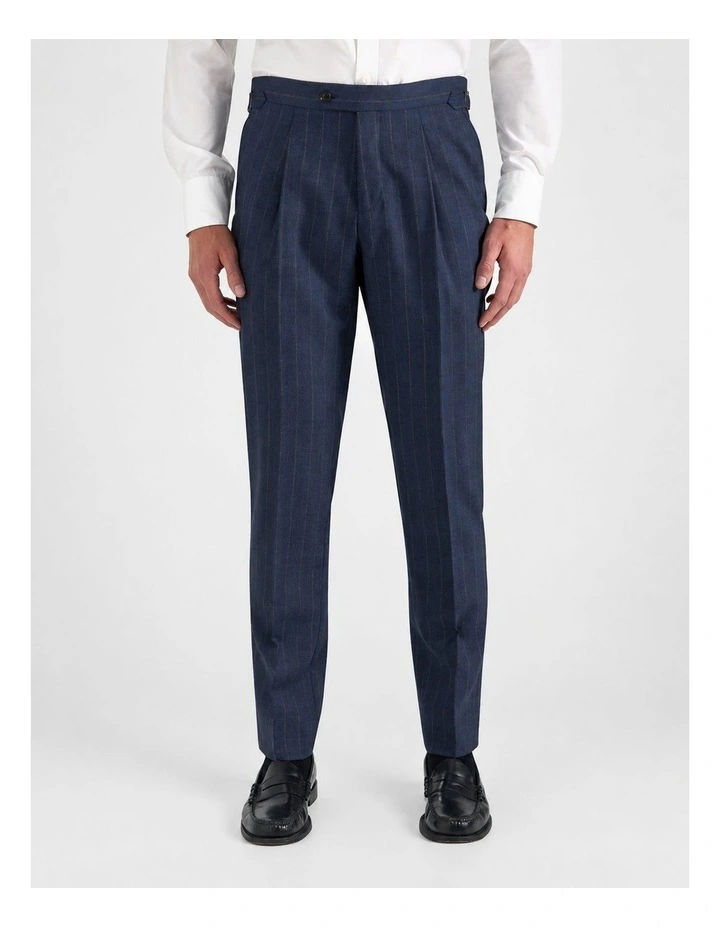 Sironi Trouser in Navy Grey image 1