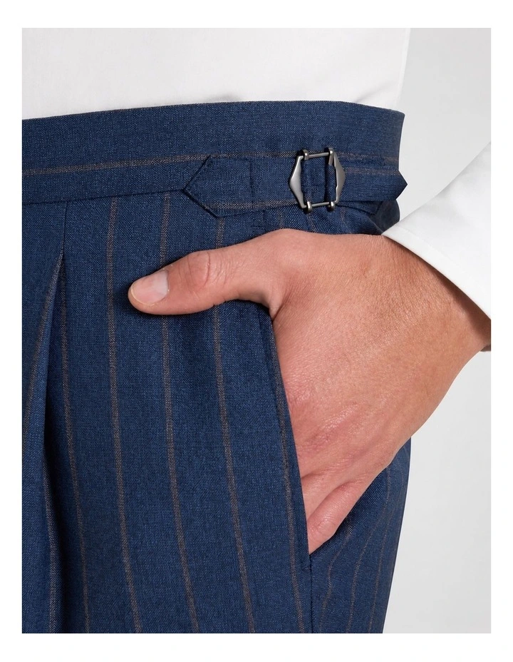 Sironi Trouser in Navy Grey image 3