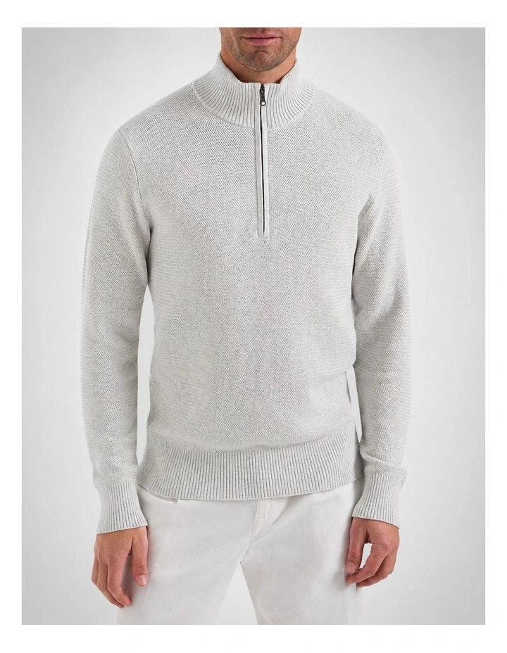 Stirling Texture 1/2 Zip Knit image 3