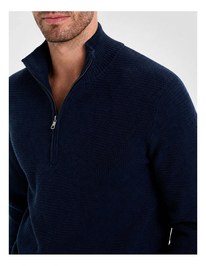 Stirling Texture 1/2 Zip Knit image 4