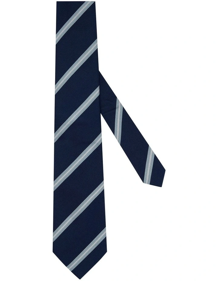 Talbot Tie in Navy Sky image 2