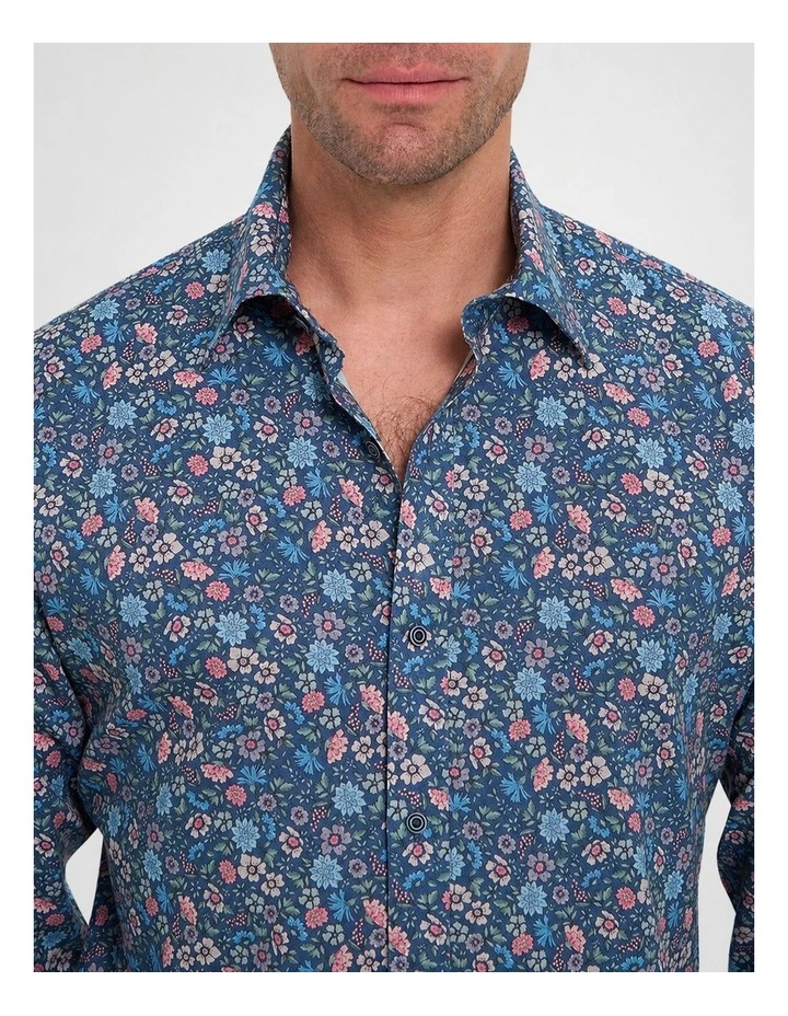 Trancoso Shirt in Blue Multi image 4