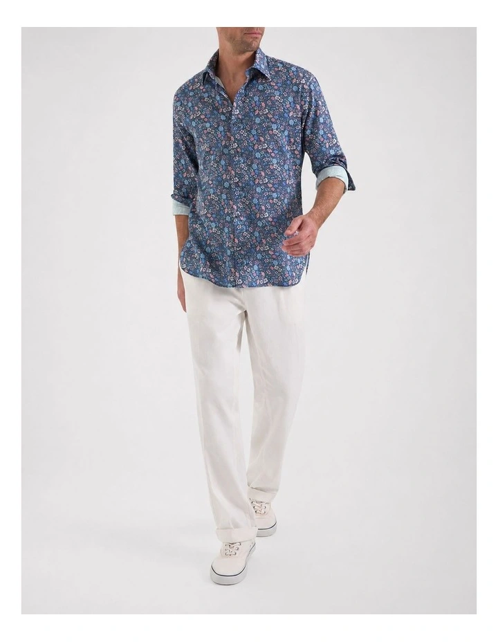 Trancoso Shirt in Blue Multi image 5