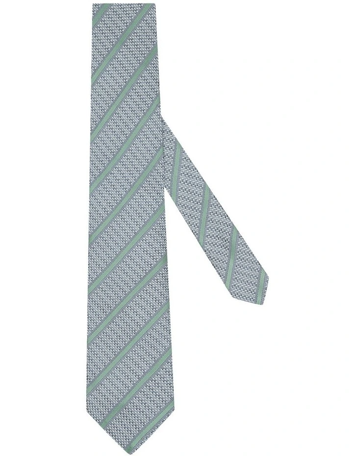 Trebbia Tie in Green Blue image 2