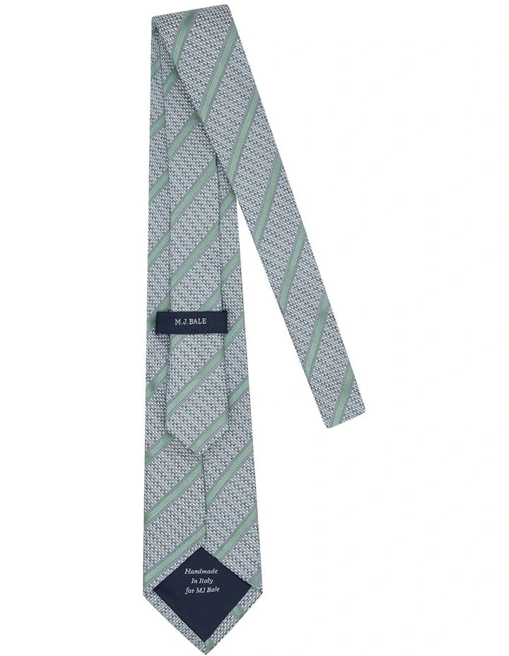 Trebbia Tie in Green Blue image 3