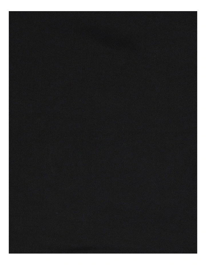 Vellum Pocket Square in Black image 2