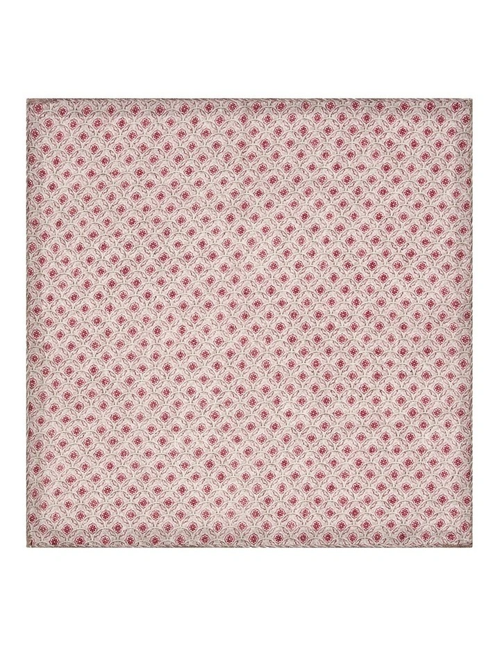 Viareggio Pocket Square in Sand Red Brown image 2