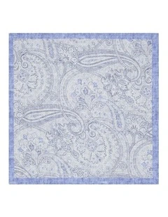 Viareggio Pocket Square in Sky Blue