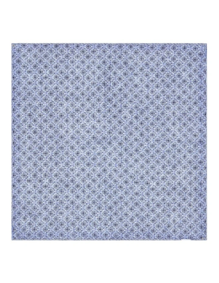 Viareggio Pocket Square in Sky Blue image 2