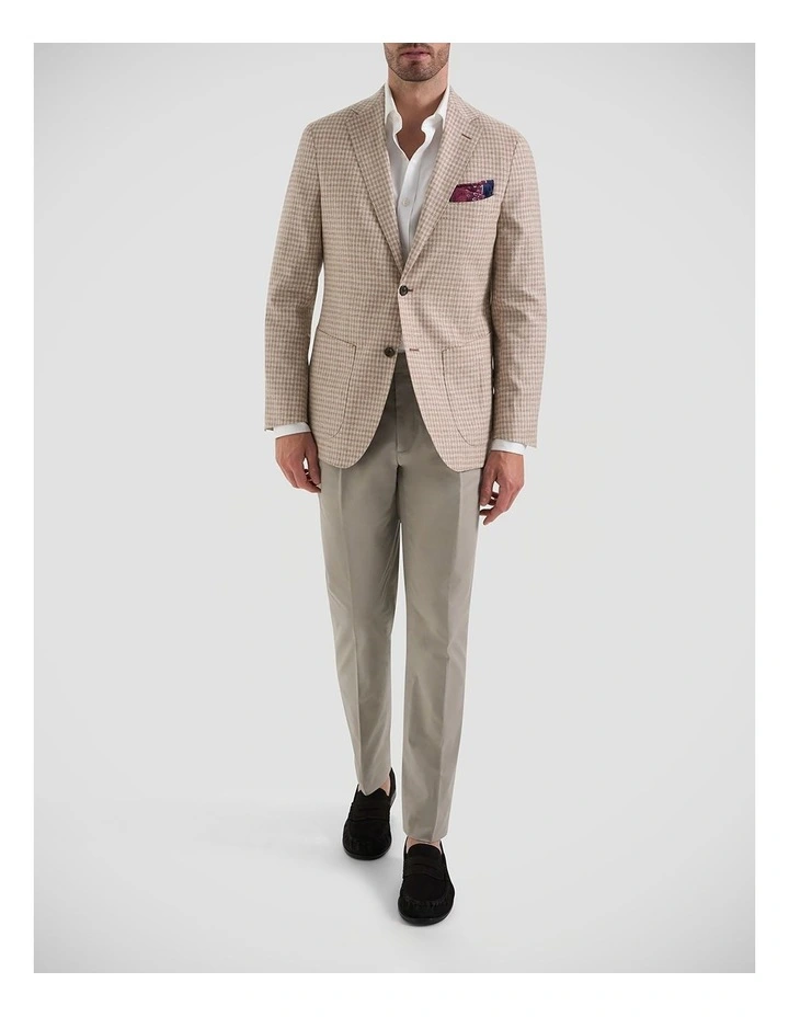 Watteau Jacket in Burgundy White image 6