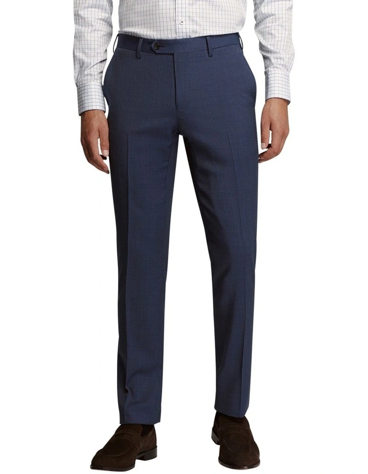 M.J. Bale Celtic Trouser Natural Stretch in Blue image 1