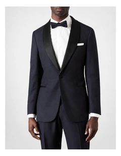 M.J. Bale Saunders Navy Tuxedo Jacket N