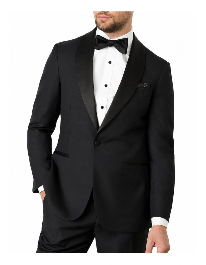 M.J. Bale Saunders Black Tuxedo Jacket N image 3