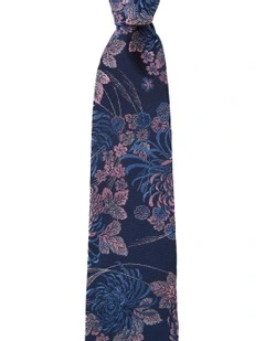 Crisantemo Silk Tie in Pink