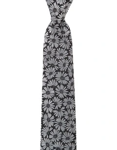 Calendula Silk Tie in Black