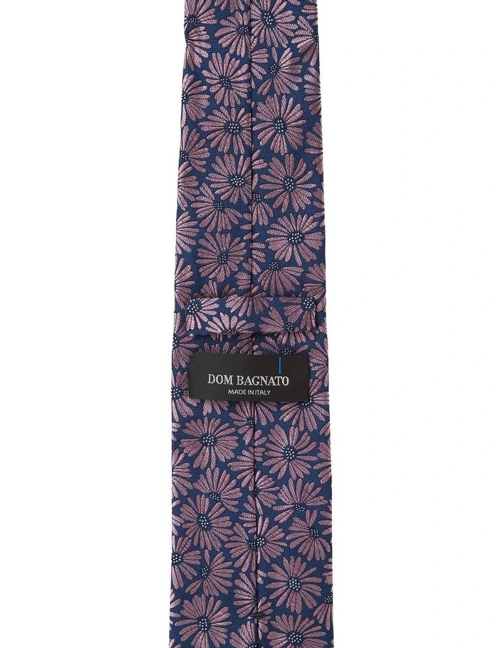 Calendula Silk Tie In Pink image 2