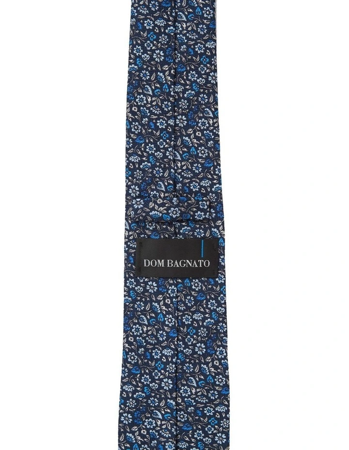 Millefiori Silk Tie in Blue image 2